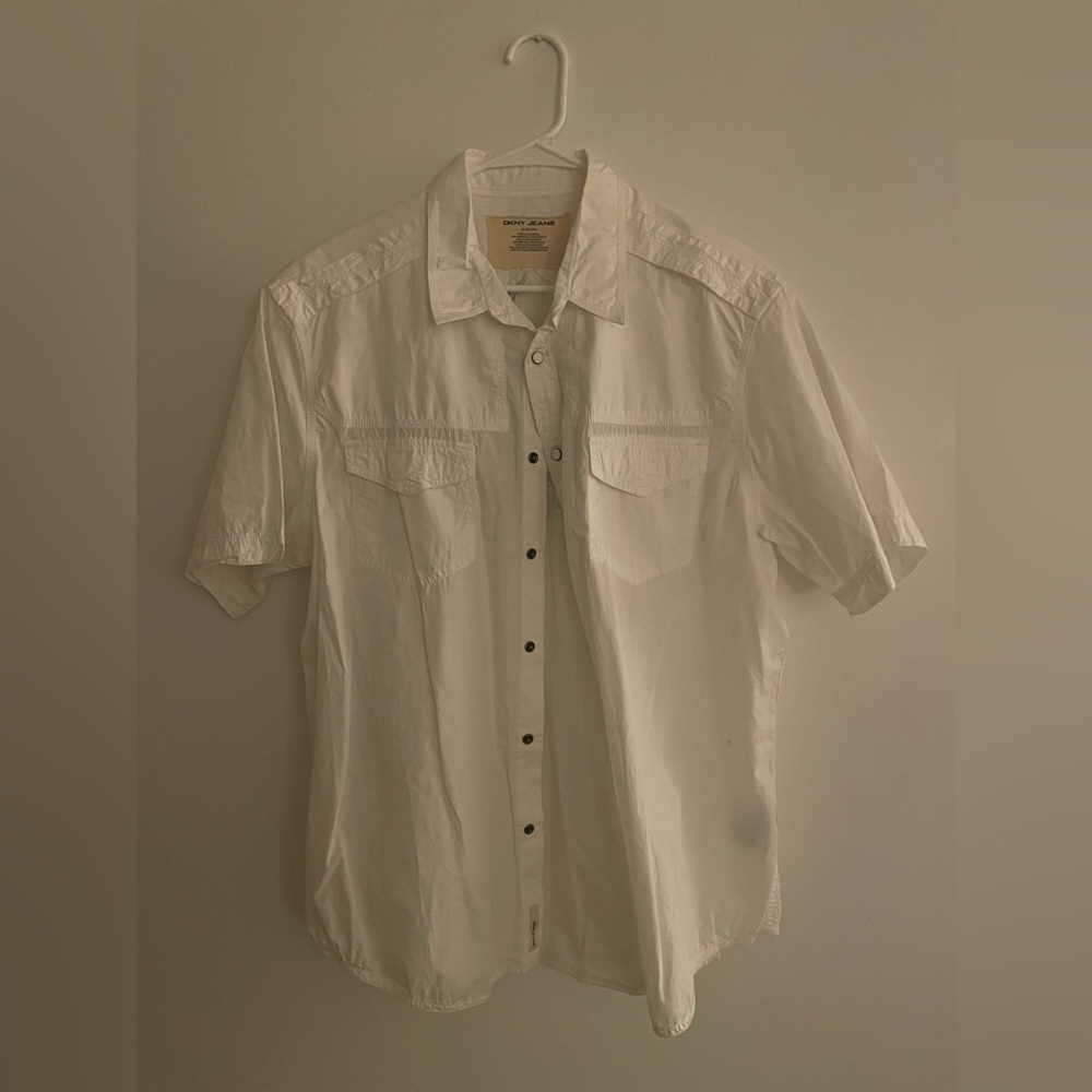 DKNY jeans vintage button shirt